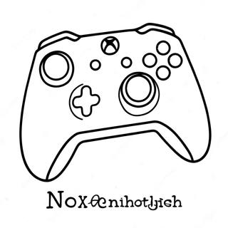 Xbox Controller In Action Coloring Page 30769-27612