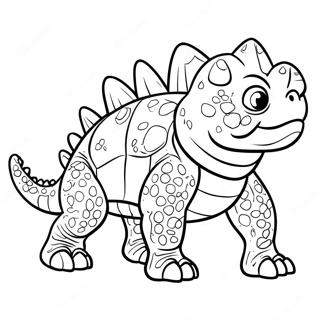 Ankylosaurus Coloring Pages