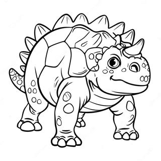 Ankylosaurus Coloring Page 30798-27630