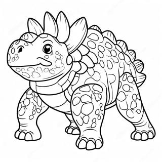 Ankylosaurus Coloring Page 30798-27631