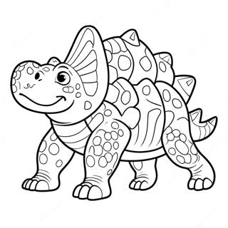 Ankylosaurus Coloring Page 30798-27632