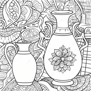 Pottery Coloring Page 30808-27640