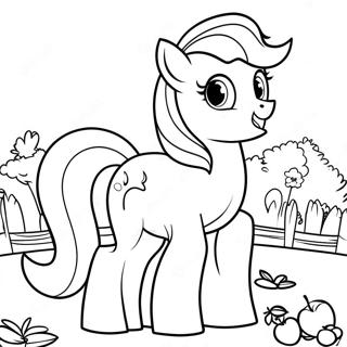 Applejack Coloring Page 30818-27646