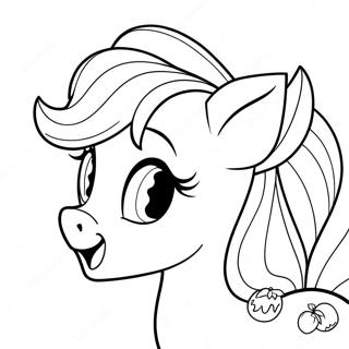 Applejack Coloring Page 30818-27648