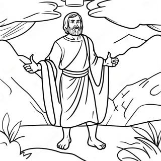 Saul S Transformation To Paul Coloring Page 30829-27659