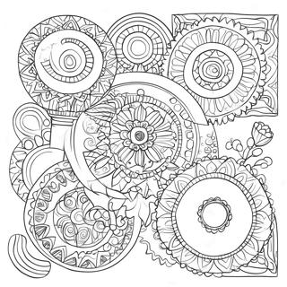 Cultural Symbols Coloring Page 30858-27679