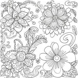 Johanna Basford Floral Fantasy Coloring Page 30869-27692