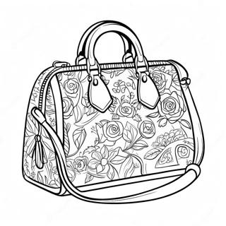 Louis Vuitton Handbag Coloring Page 30909-27721