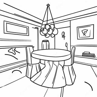 Rec Room Coloring Page 30938-27744