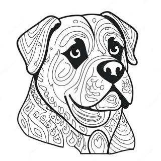 Rottweiler Coloring Page 30948-27751