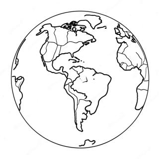 Continents Coloring Page 30958-27758