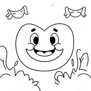 Happy Smiling Teeth Coloring Page 30979-27779