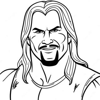 Wwe Coloring Page 3098-2532