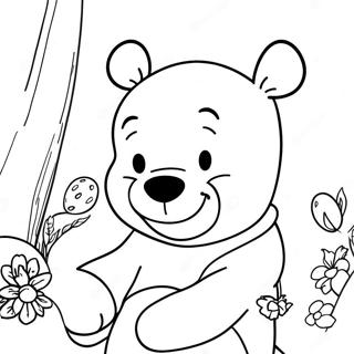 Winnie The Pooh Easter Coloring Page 30998-27791