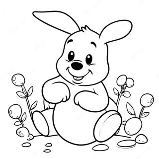 Easter Bunny Winnie The Pooh Coloring Page 30999-27794