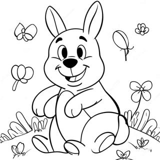 Easter Bunny Winnie The Pooh Coloring Page 30999-27796