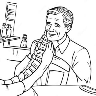 Chiropractic Coloring Page 31018-27806