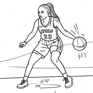 Wnba Coloring Pages