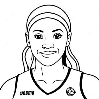 Wnba Coloring Page 31038-27823