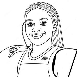 Wnba Coloring Page 31038-27824