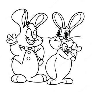 Roger Rabbit And Jessica Rabbit Coloring Page 31049-27834