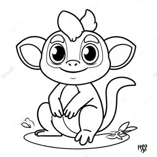 Grookey Coloring Page 31078-27855