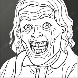 Horror Dark Coloring Page 31138-27902