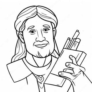 Creative Job Bible Coloring Page 31149-27913