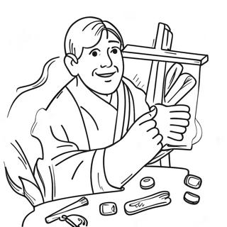 Creative Job Bible Coloring Page 31149-27915