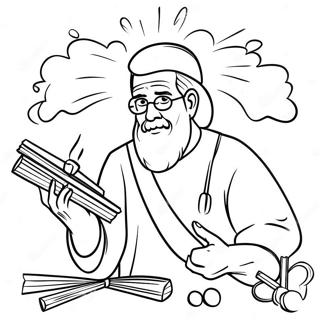 Creative Job Bible Coloring Page 31149-27916