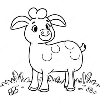 Suzy Sheep Coloring Page 31158-27919