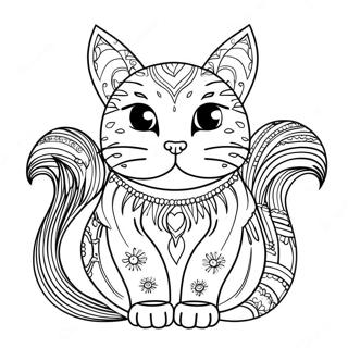 Cat Coloring Page 31198-27950