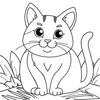 Cat Coloring Page 31198-27952