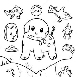 Endangered Animals In Climate Change Coloring Page 31209-27962