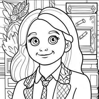 Luna Lovegood Coloring Page 31238-27982