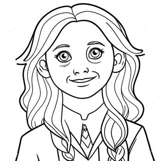 Luna Lovegood Coloring Page 31238-27983