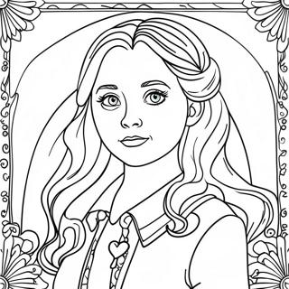 Luna Lovegood Coloring Page 31238-27984