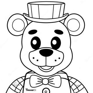 Toy Freddy Coloring Page 31248-27990