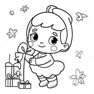 Cocomelon Christmas Coloring Pages