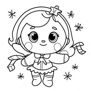 Cocomelon Christmas Coloring Page 31298-28030