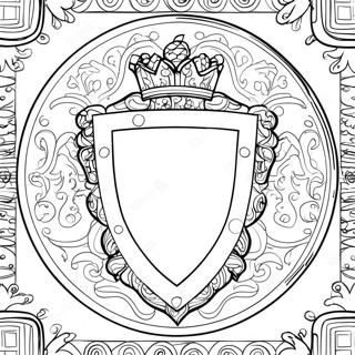 Shield Coloring Page 31308-28038