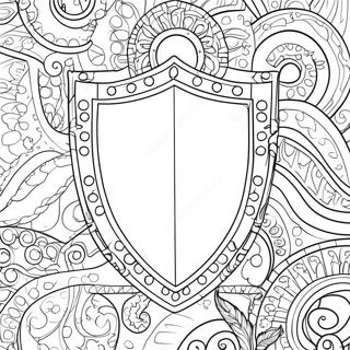 Shield Coloring Page 31308-28039