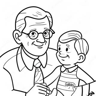 Happy Father S Day Grandpa Coloring Page 31348-28072