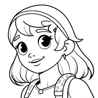 Heroic Marinette In Action Coloring Page 31409-28123