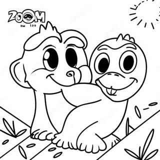 Zoboomafoo Coloring Page 31418-28126