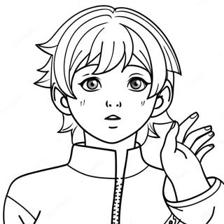 Hinata Coloring Page 31438-28144