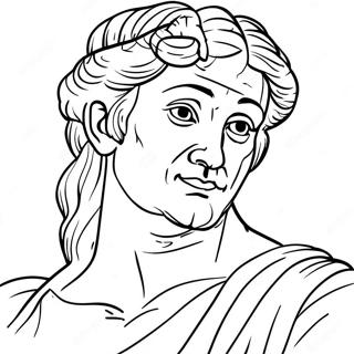 Michelangelo S Statue Of David Coloring Page 31469-28170