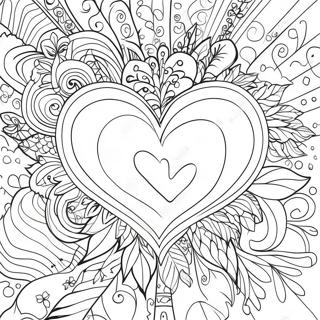 Love For Adults Coloring Page 3148-2570