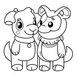 Best Friends Coloring Page 31508-28198