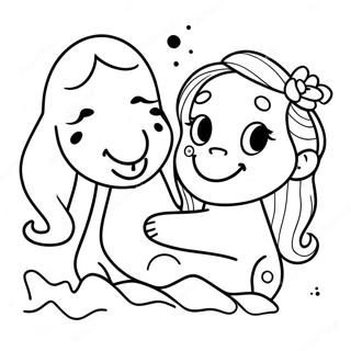 Best Friends Coloring Page 31508-28199